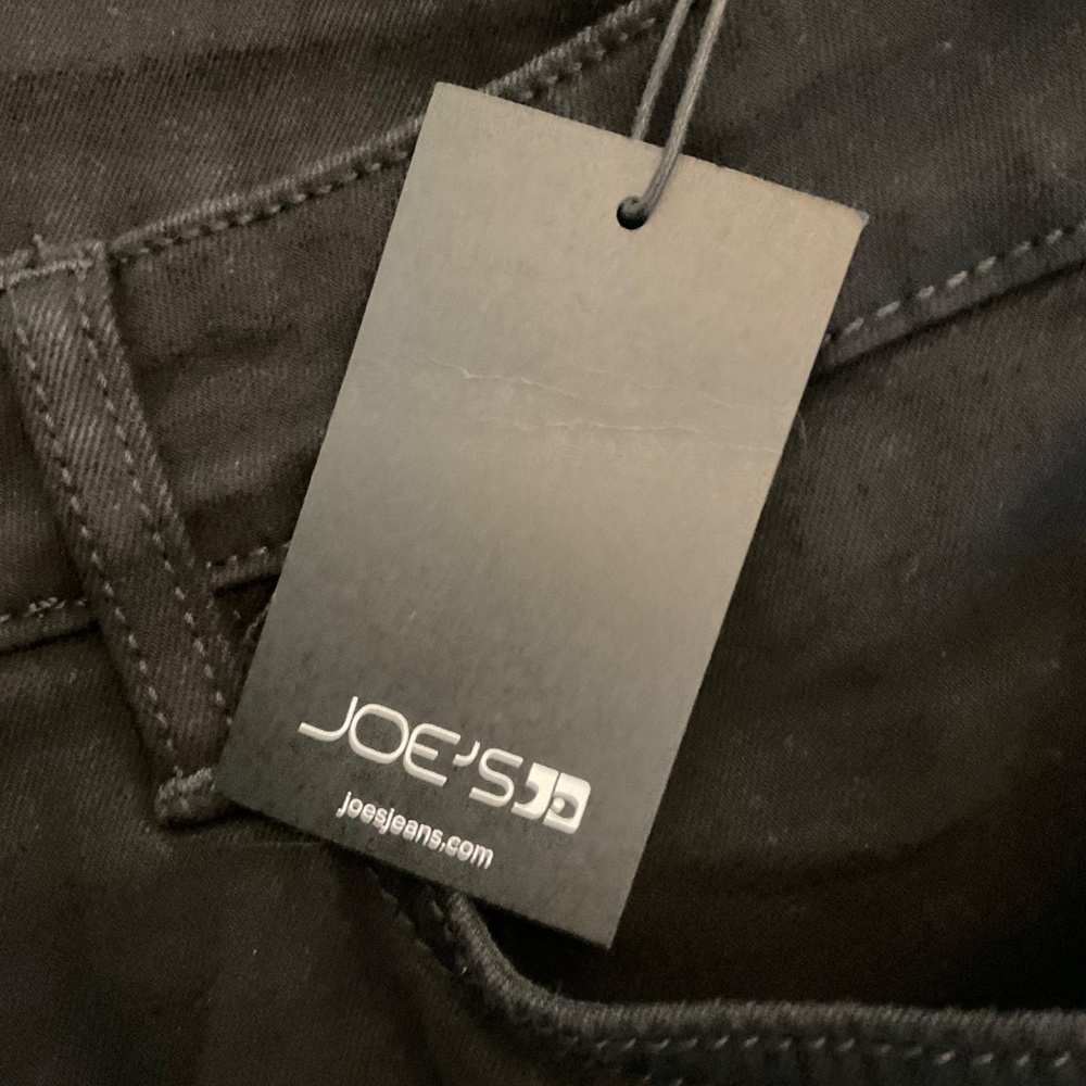 NWT Joe's Jeans Flawless Skinny Ankle Black Jeans 32 fall basic capsule classic - Picture 6 of 14